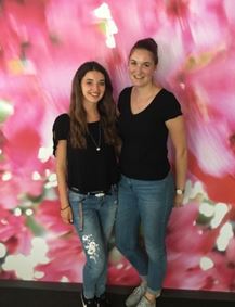 Sara Alfarano (links), Nadja Wetzstein (rechts)