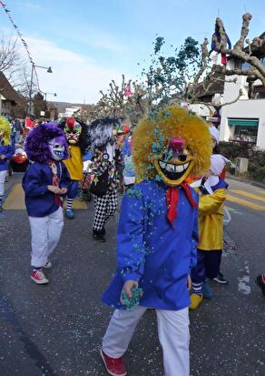 Waggis an der Kinderfasnacht