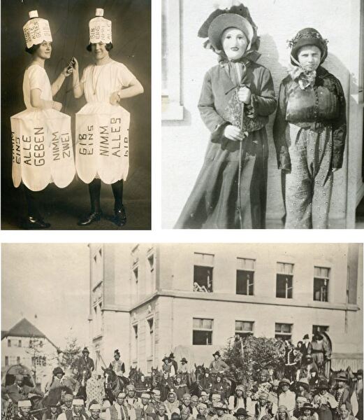 Bilder Fasnacht um 1930 herum