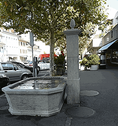 Brunnen vor der Post Muttenz 1