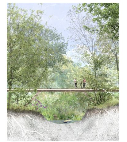 Visualisierung: Berchtold Lenzin Landschaftsarchitekten