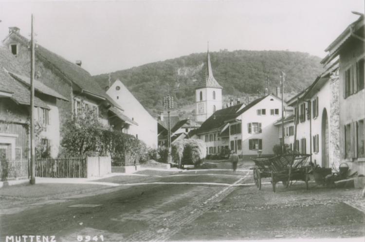 Blick auf St. Arbogast Kirche