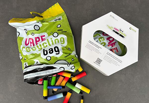 Bild von einer Vape Recycling Bag