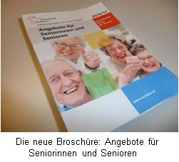 Die neue Broschüre; Angebot für Seniorinnen und Senioren