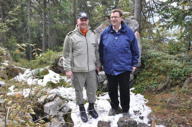 <i>Christian Friedli mit Toni Bortoluzzi</i>