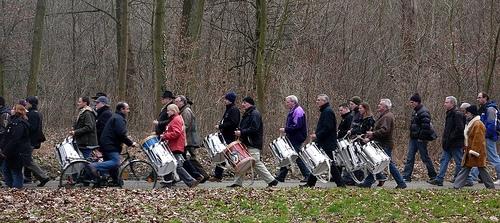 Trommel- und Marschübungen vor der Fasnacht