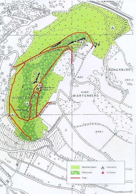 Karte Wartenberg