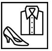 Logo Kleider Schuhe-Sammlung
