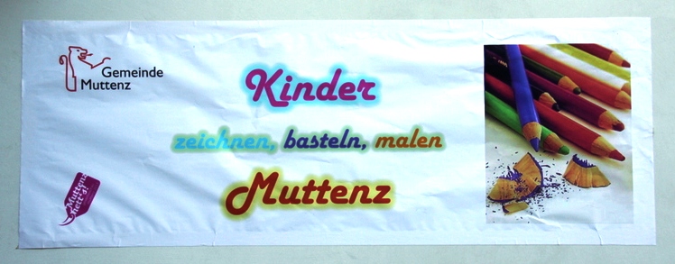 An der Gewerbeschau vom 20. bis 22. September 2013 haben Kinder die Gemeinde Muttenz auf kreative Art dargestellt. Gerne zeigen wir die Kunstwerke und danken den jungen Künstlerinnen und Künstlern für ihr fantasievolles Mitwirken.