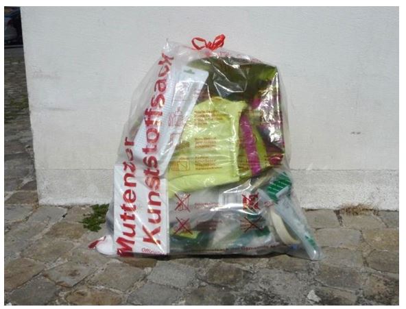 Kunststoffsammelsack