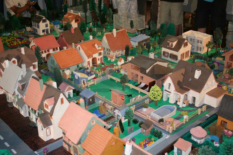 Projektarbeit: Tonmodell der Klasse 4d Schulhaus Hinterzweien 