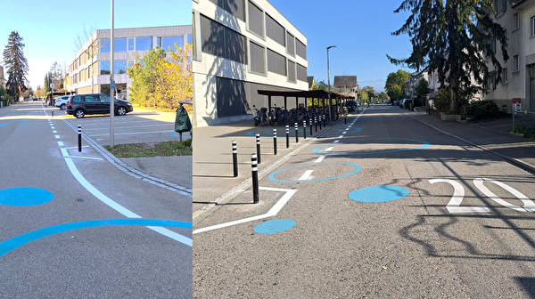 Begegnungszonenperimeter der Gartenstrasse