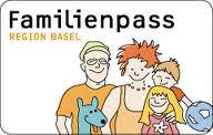 Karte in Kreditkartengrösse Familienpass Region Basel