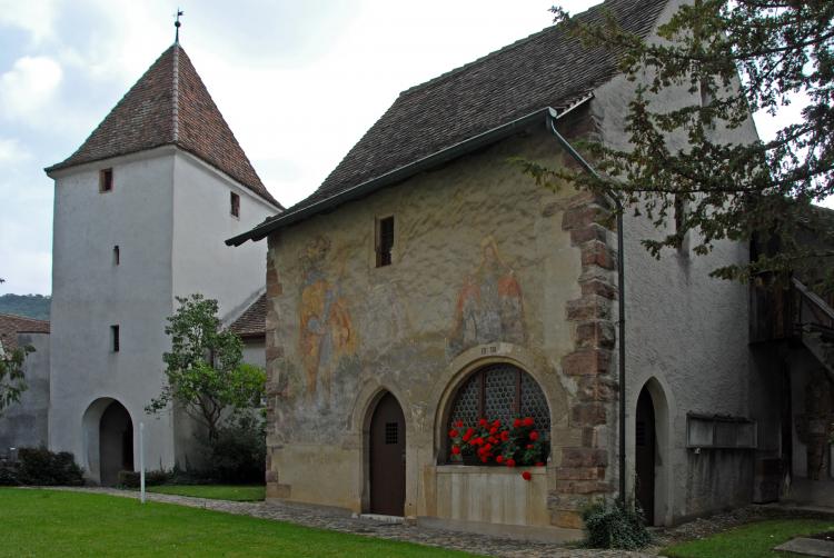 Innenhof, St. Arbogast Kirche