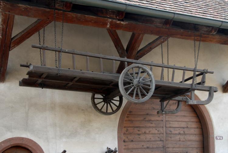 vor dem Bauernhausmuseum