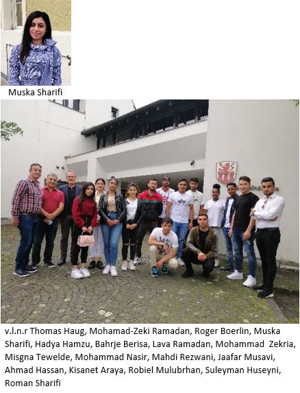 Auf der Gemeinde Muttenz freut man sich mit den Asylsuchenden, die ihren Lehrabschluss bestanden haben