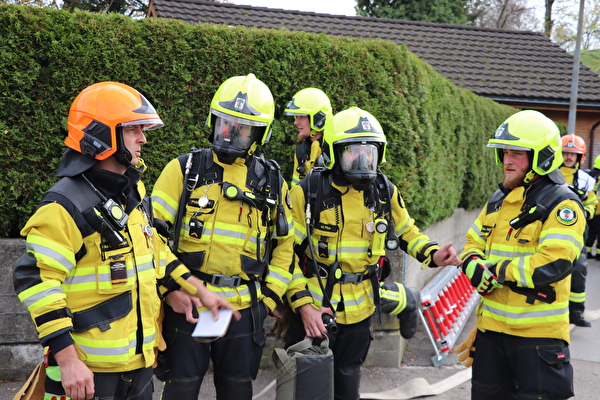 Feuerwehr Hauptübung