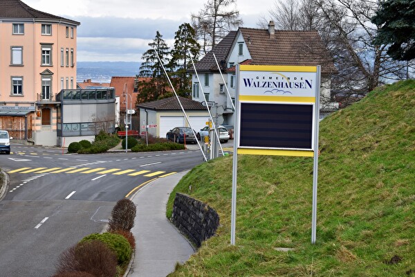 Anzeigetafel Dorf