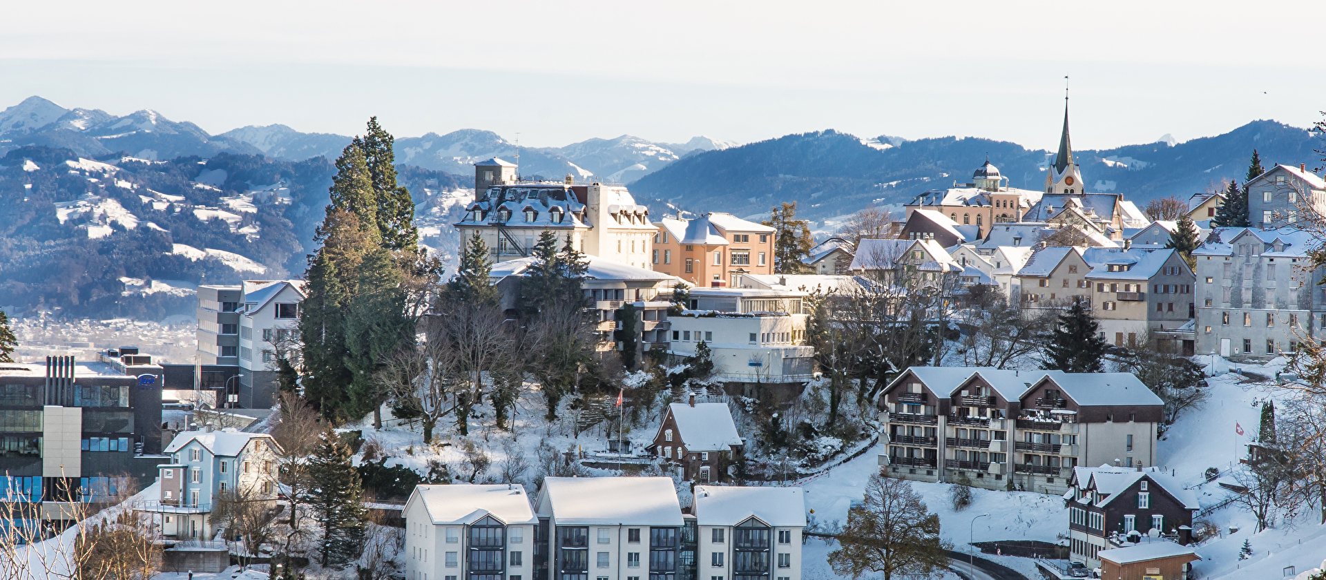 Winterbild Dorf