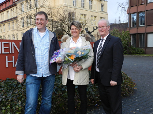 10000 Einwohner von Sarnen mit Gemeindepräsident Manfred Iten