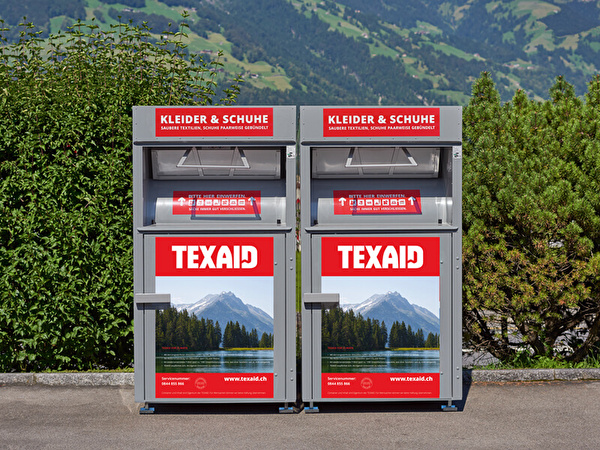 Sammelcontainer von Texaid