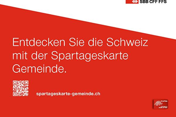 Spartageskarte Gemeinde