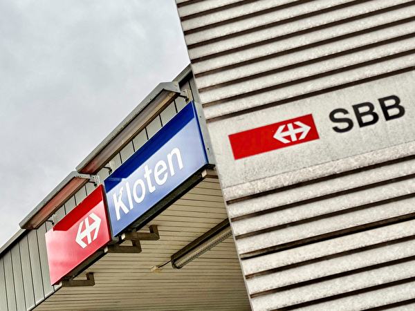 Bahnhof Kloten. Bild: Stadt Kloten (MGE)