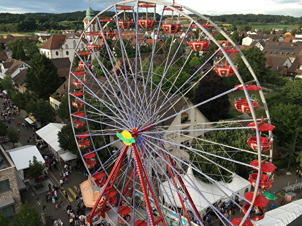 Riesenrad am Stadtfest Kloten