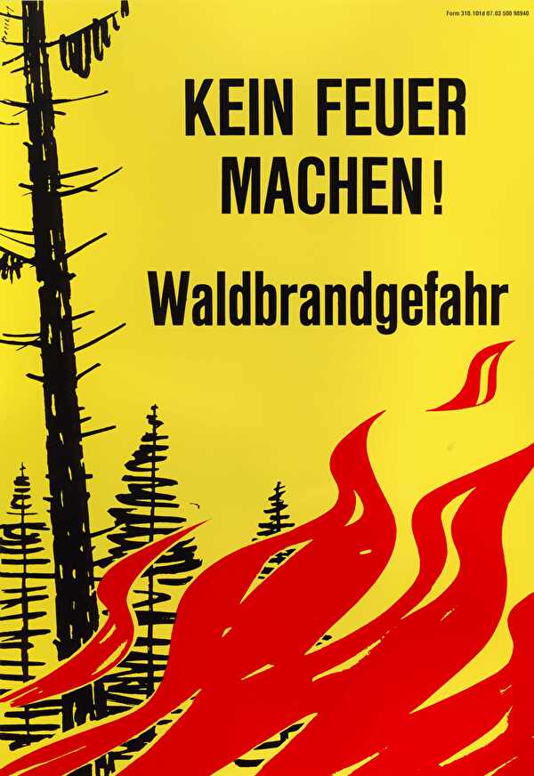 Das Feuerverbot gilt auf dem gesamten Gemeindegebiet von Kloten. Bild: Baudirektion Kanton Zürich