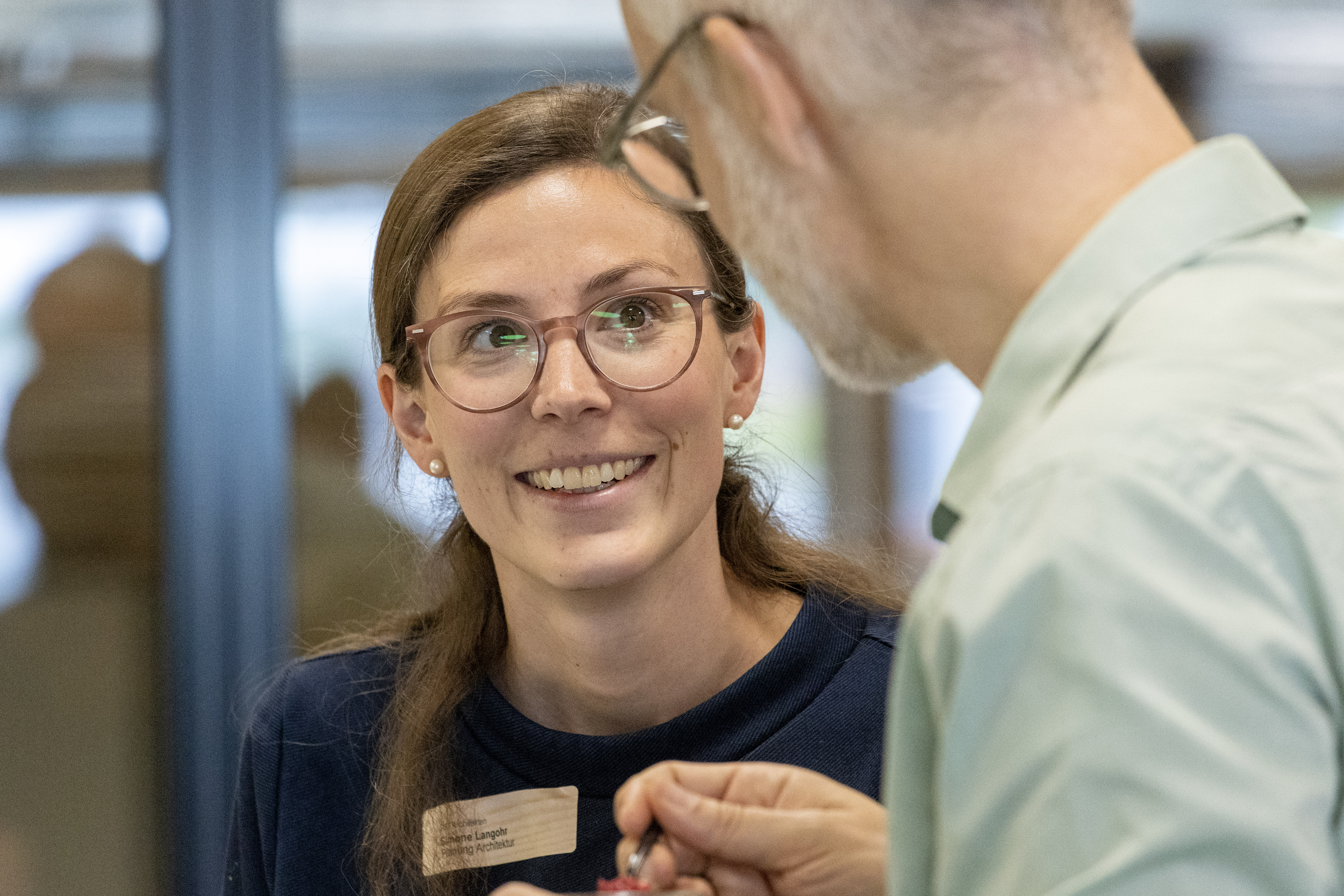 Apéro riche und spannende Diskussionen.