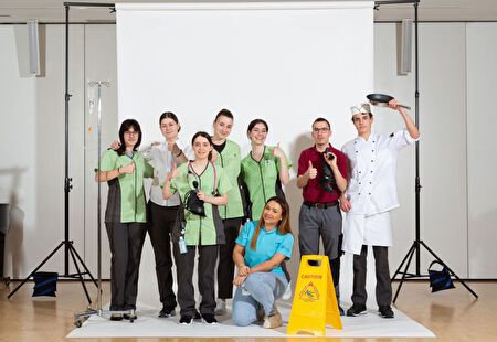 Lehrnende im Pflegezentrum im Spitz. Bild: Stadt Kloten (MGE)