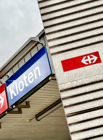 Bahnhof Kloten. Bild: Stadt Kloten (MGE)