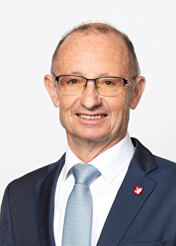 Stadtpräsident René Huber