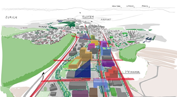 Am 5. April informiert die Stadt  über die Revision der kommunalen Richtplanung und die Teilrevision der Bau- und Zonenordnung für das Gebiet Steinacker. (Bild: Jonas Raeber, Luzern)