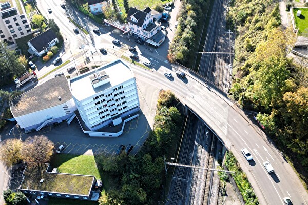 Die Bauarbeiten für die neue Brücke Schaffhauserstrasse starten im Januar 2025. (Bild: SBB CFF FFS)