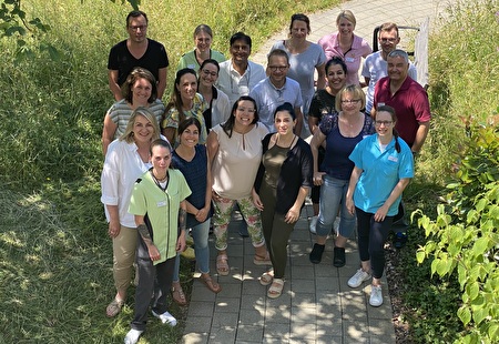 Mitarbeitende des Bereiches Gesundheit + Alter