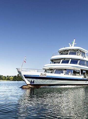 Schiff auf dem Zugersee