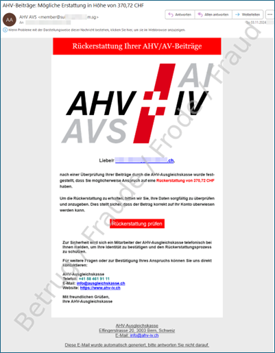 AHV-Betrug