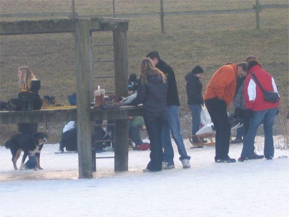 Seegfrörni Januar-Februar 2006 auf unseren
3 Seebachtalerseen