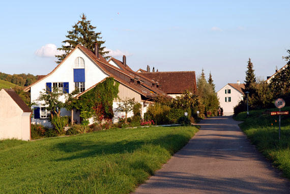 "Am Seebach" ist eine sehr ruhige Wohnlage.