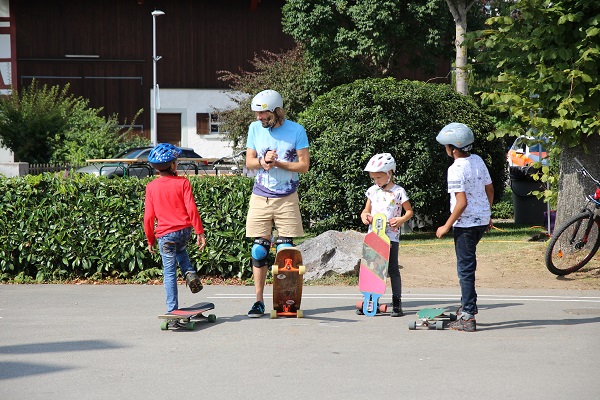 Lernen direkt vom Profi-Skater, was gibt es besseres?!