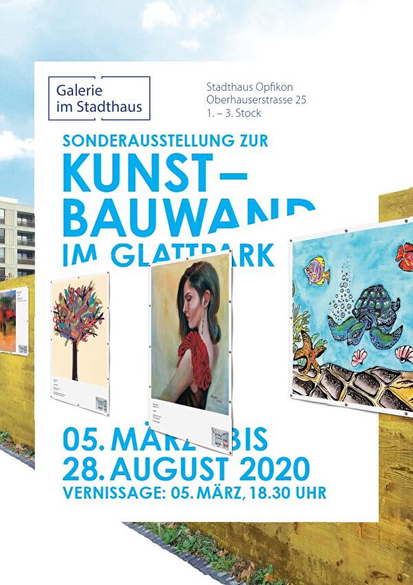 Flyer Kunstbauwand