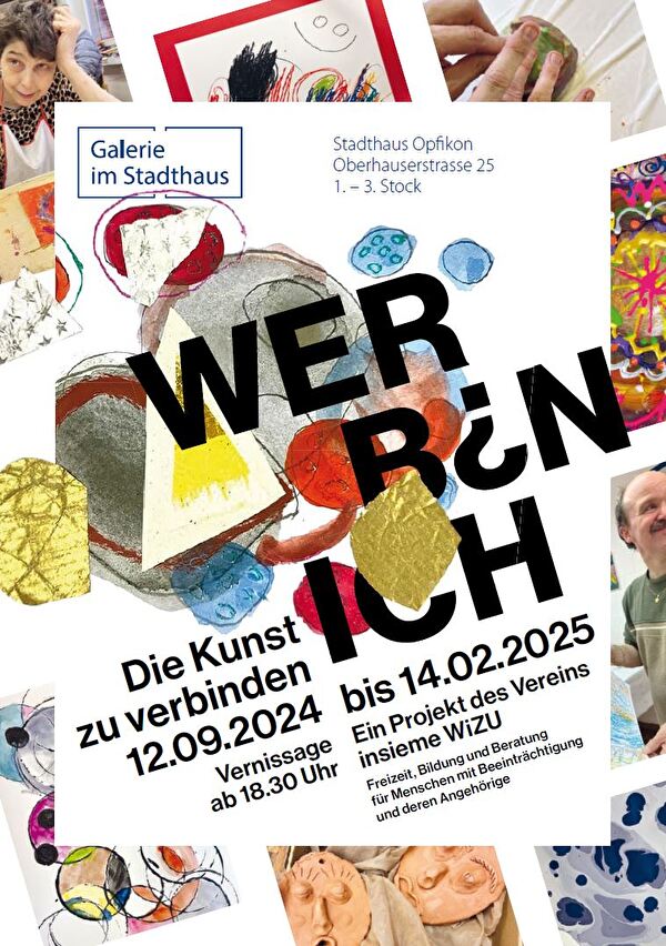 Flyer Ausstellung insieme-WiZU