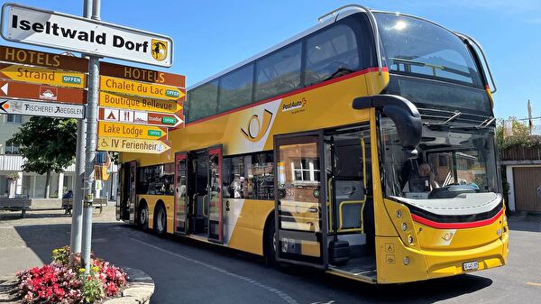 PostAuto in Iseltwald