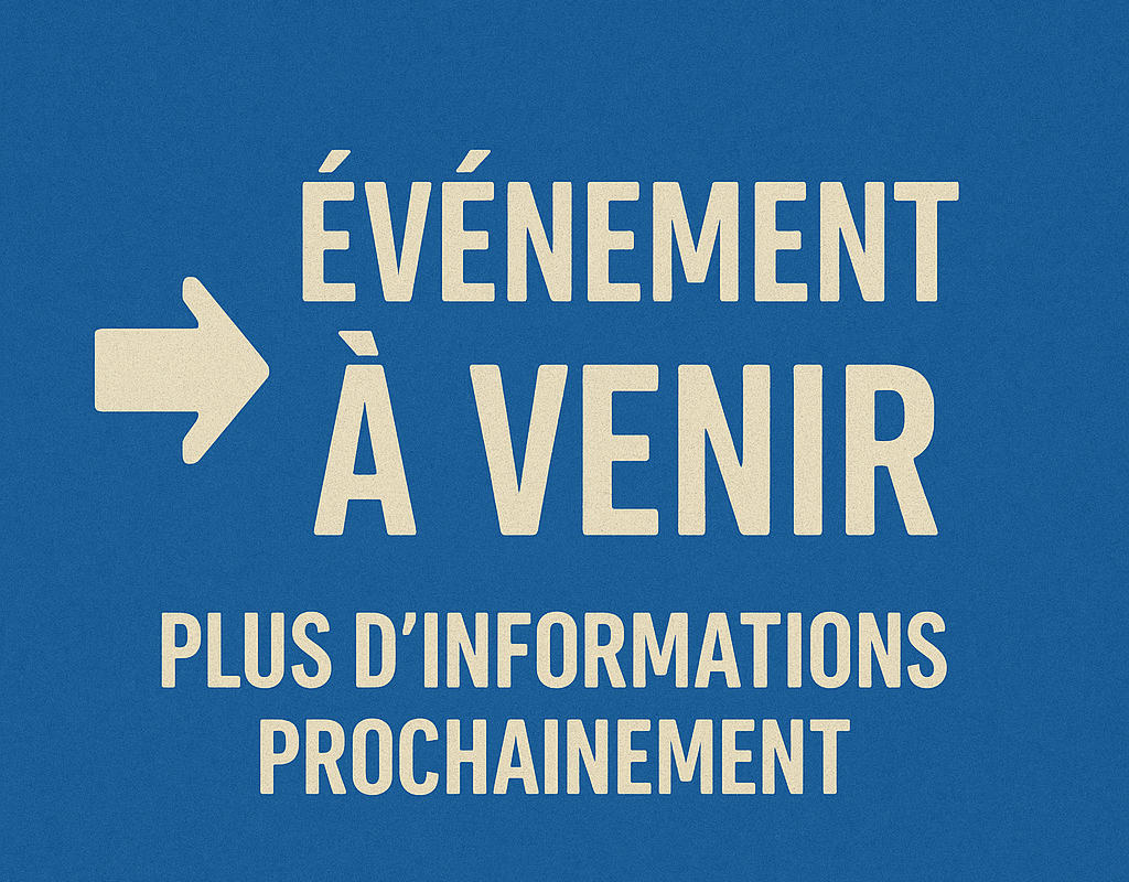 Evénement à venir