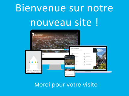 Bienvenue sur notre nouveau site