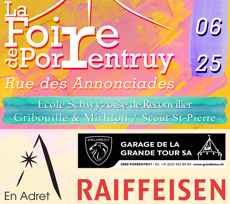 Logo foires de Porrentruy
