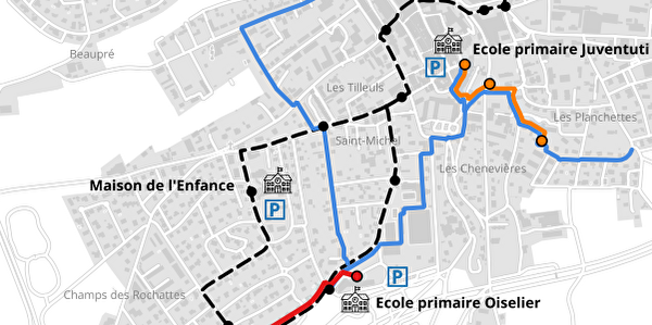 Itinéraire scolaire