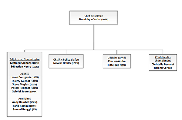 Organigramme Sécurité