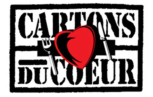 Logo cartons du coeur